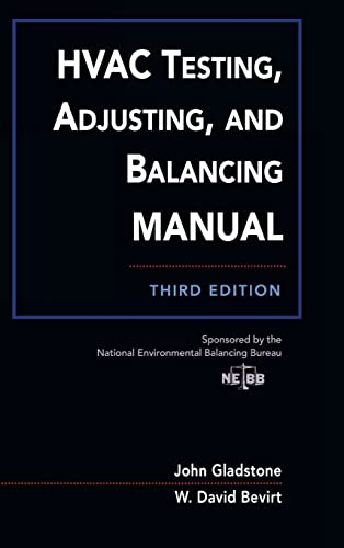 HVAC Testing, Adjusting, and Balancing Field Manual