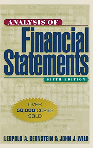 ANALYSIS OF FINCL STMNTS