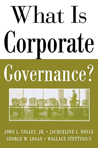 WHAT IS CORPORATE GOVERNANCE