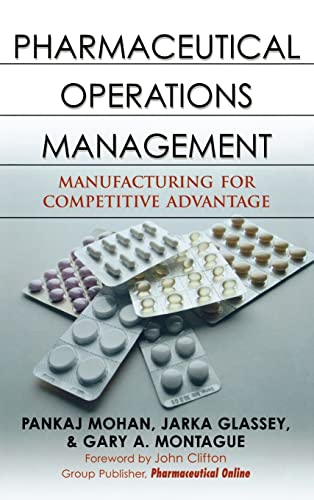 Pharmaceutical Operations Management
