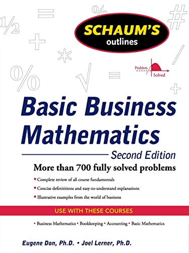 SO BSC BUSINESS MATH 2E REV