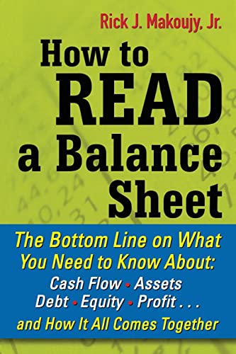HT READ A BALANCE SHEET