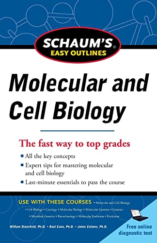 Schaum's Easy Outline Molecular and Cell Biology, Revised Edition