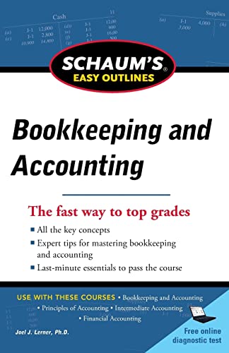 Schaum's Easy Outline of Bookkeeping and Accounting, Revised Edition