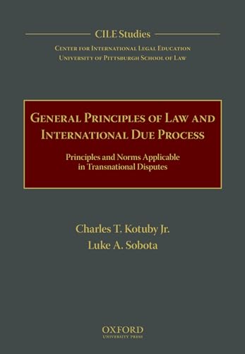 General Principles of Law and International Due Process