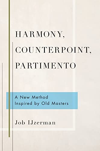 Harmony, Counterpoint, Partimento