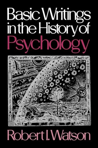 Basic Writings in the History of Psychology