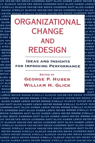 Organizational Change and Redesign