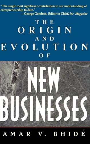The Origin and Evolution of New Businesses
