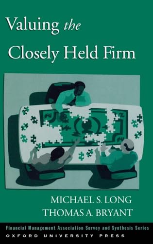 Valuing the Closely Held Firm