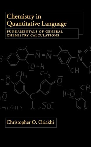 Chemistry in Quantitative Language