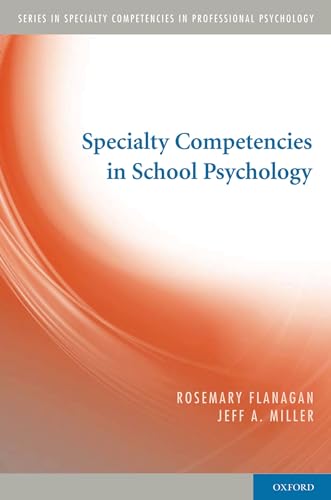 Specialty Competencies in School Psychology