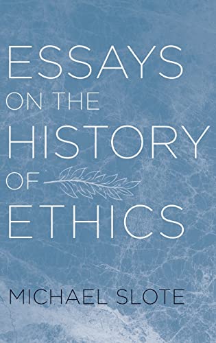 Essays on the History of Ethics