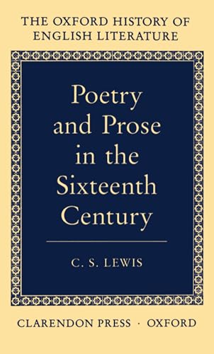 Poetry and Prose in the Sixteen Century