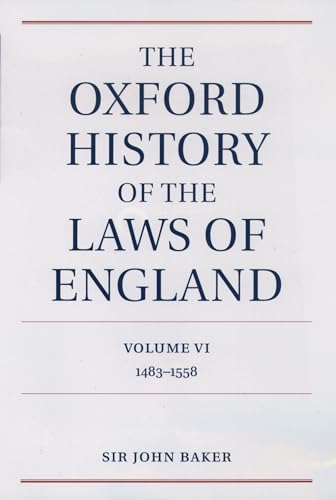 The Oxford History of the Laws of England