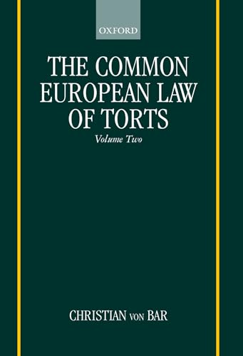The Common European Law of Torts