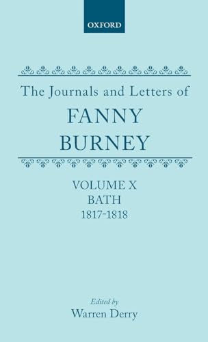 JOURNALS & LETTERS FANNY BURNEY VOL 10 C