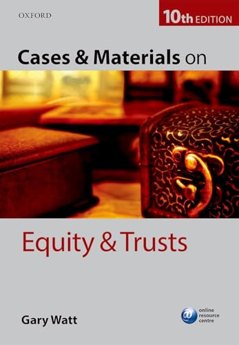 CASES & MATERIALS EQUITY & TRUSTS 10E P