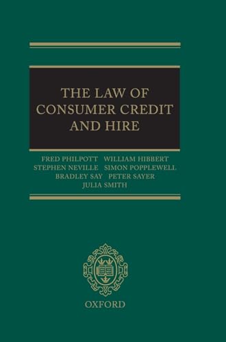 The Law of Consumer Credit and Hire
