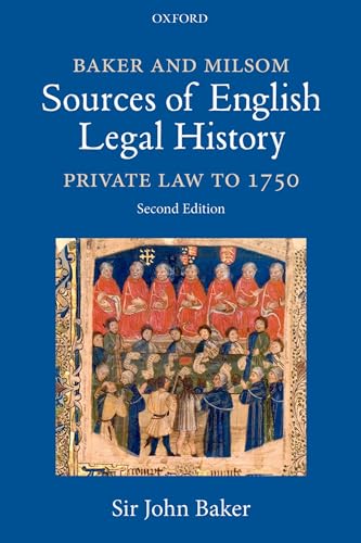 Baker and Milsom's Sources of English Legal History