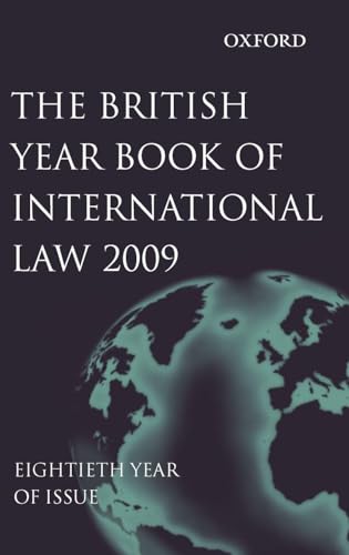 British Year Book of International Law 2009 Volume 80