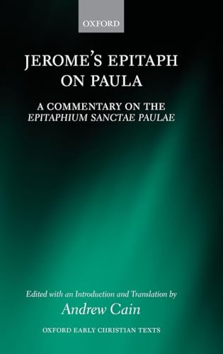 Jerome's Epitaph on Paula