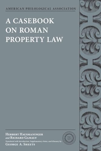 Casebook on Roman Property Law