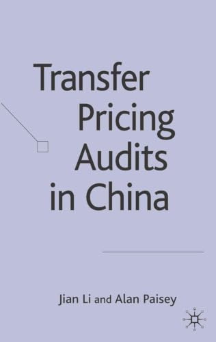 Transfer Pricing Audits in China