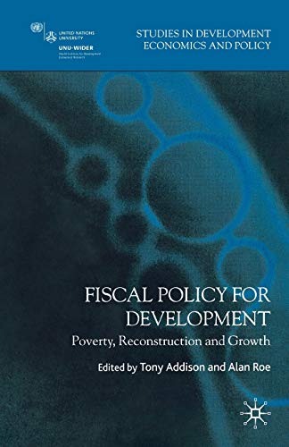 Fiscal Policy for Development