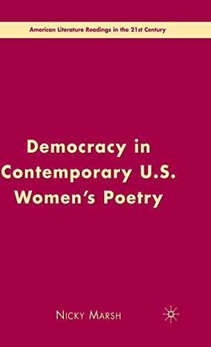 Democracy in Contemporary U.S. Women's Poetry