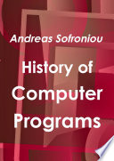 History of Computer Programs