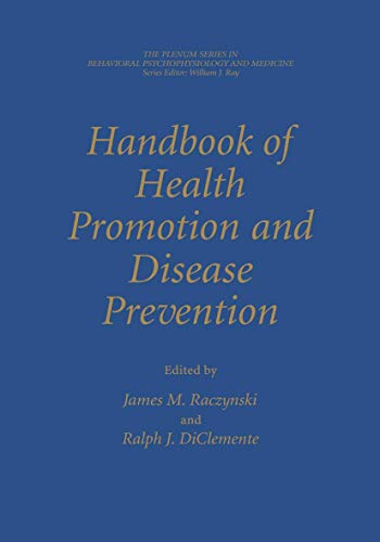 Handbook of Health Promotion and Disease Prevention