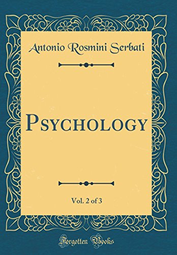 Psychology, Vol. 2 of 3 (Classic Reprint)