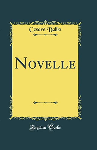Novelle (Classic Reprint)