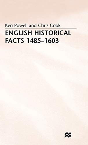 English Historical Facts 1485-1603