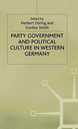 Party Government+political Culture in Western Germany