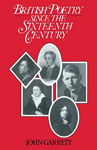 British Poetry Since the Sixteenth Century
