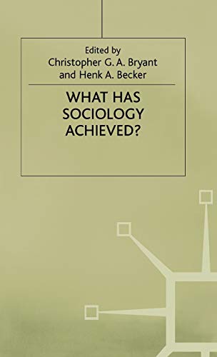 What Has Sociology Achieved