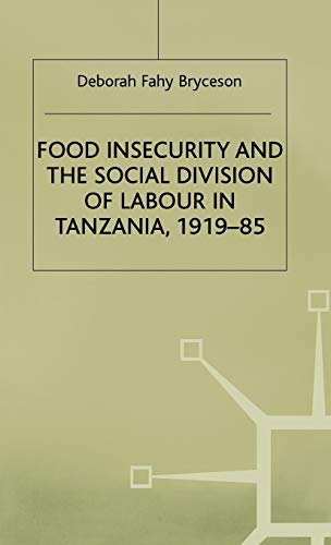 Food Insecurity and Social Division of Labour in Tasmania