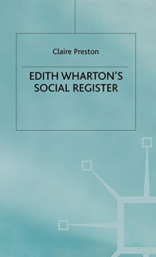 Edith Wartons Social Register