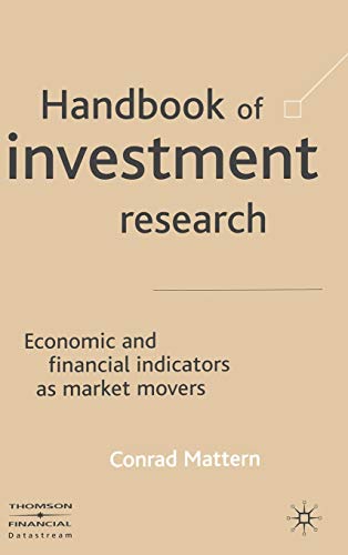 Handbook of Investment Research