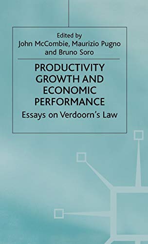 Productivity Growth and Economic Performance