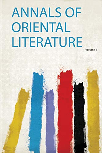 Annals of Oriental Literature Volume 1