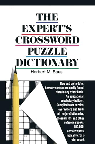 The Expert's Crossword Puzzle Dictionary