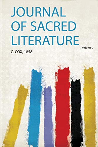 Journal of Sacred Literature Volume 7