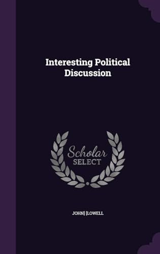 Interesting Political Discussion