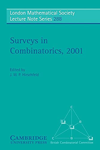 Surveys in Combinatorics, 2001