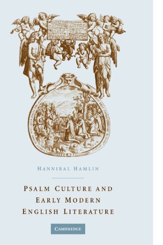 Psalm Culture and Early Modern English Literature
