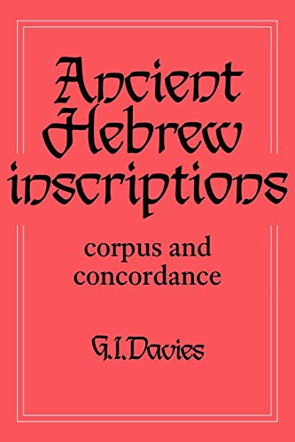 Ancient Hebrew Inscriptions