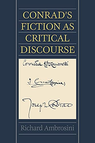 Conrad's Fiction as Critical Discourse